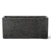 фото Кашпо TREEZ Effectory Stone Низкий прямоугольник