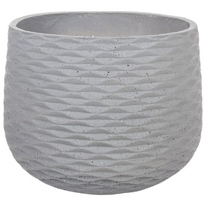 фото Кашпо Cells graphite Jar файберклэй, D50хH40 см