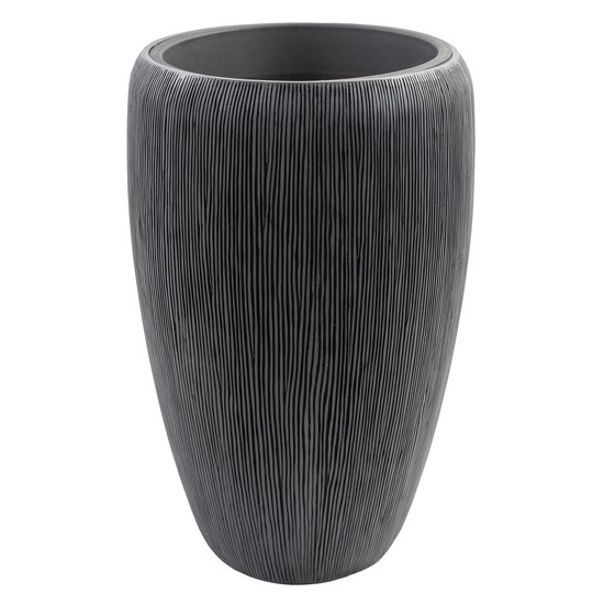 фото Кашпо Pm-bgray Vase полистоун, D32хH51 см, с тех.горшком