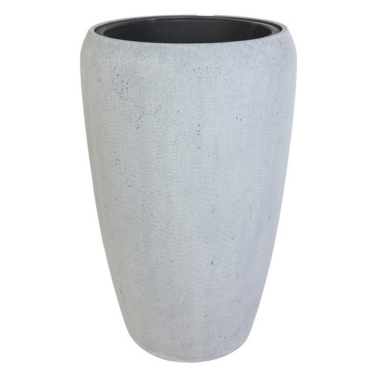 фото Кашпо Pmc-gray Vase полистоун, D32хH51 см, с тех.горшком